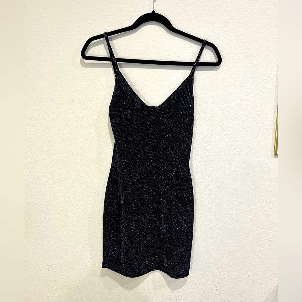 Sheer sparkly PLT dress NWOT